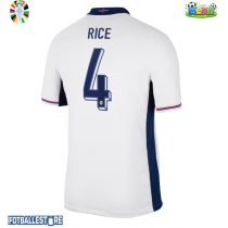 England Declan Rice #4 Hjemmedrakt EM 2024 Kortermet